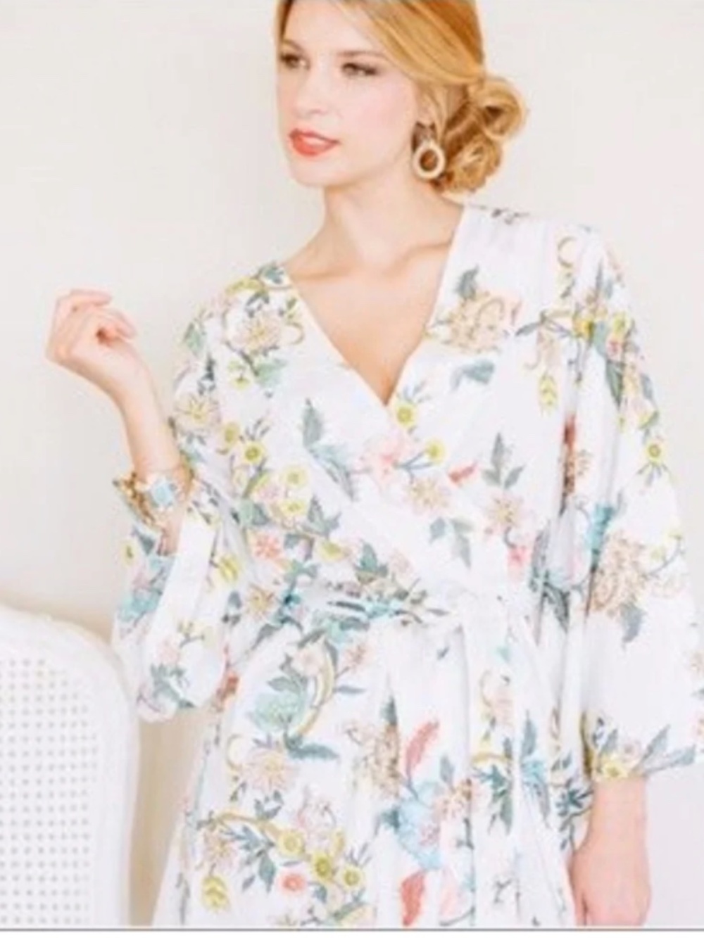 Plum Pretty Sugar Robe - Picture 1 of 7